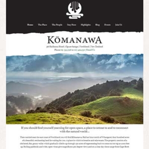 Komanawa Website